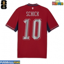 Tschechische Republik Patrik Schick #10 Heimtrikot EM 2024 Kurzarm